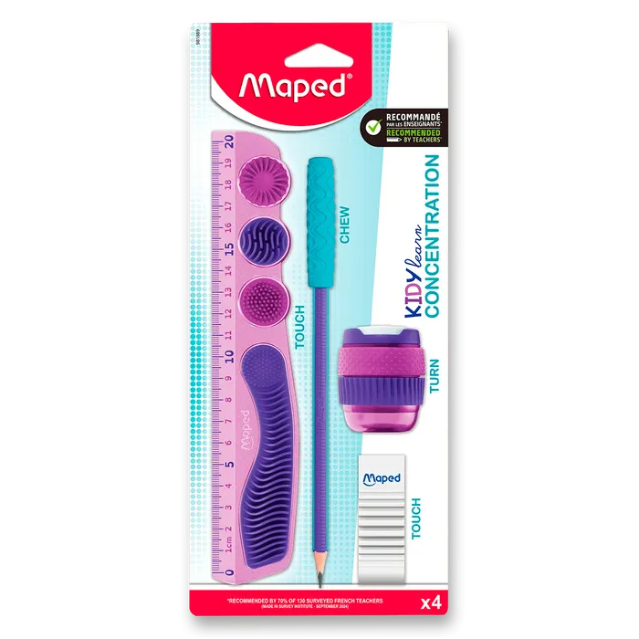 Hauptbild des Produkts Souprava Maped Kidy Learn Concentration - 4 ks, blistr