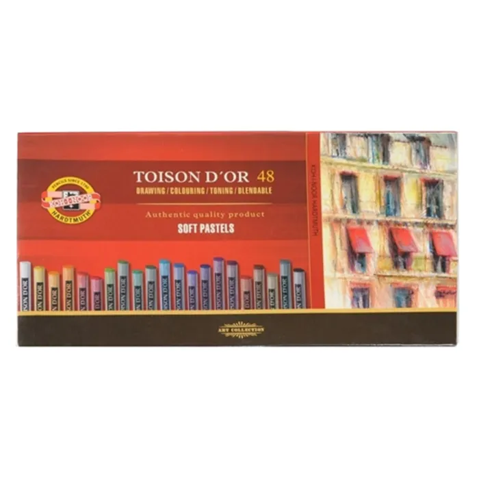 Hauptbild des Produkts Souprava pastelů prašných uměleckých TOISON D'OR 8516 48ks KOH-I-NOOR