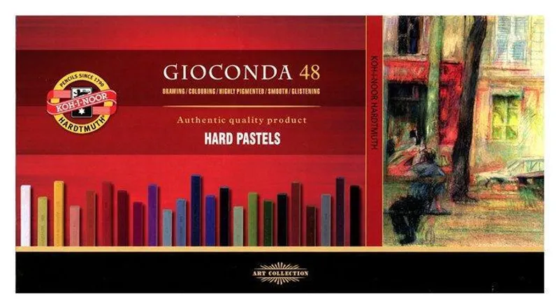 Hauptbild des Produkts Souprava pastelů tvrdých uměleckých GIOCONDA 8116 48ks KOH-I-NOOR
