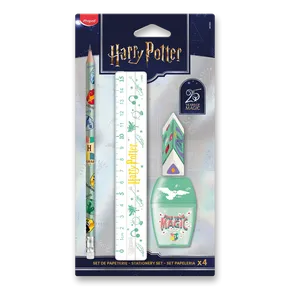 Schulbedarf-Set Maped Harry Potter 25 Jahre, Blister [4 Stk.]