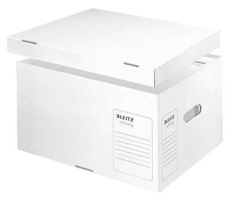 Hauptbild des Produkts Speciální archivační kontejner s víkem Leitz Infinity velikosti L, Bílá