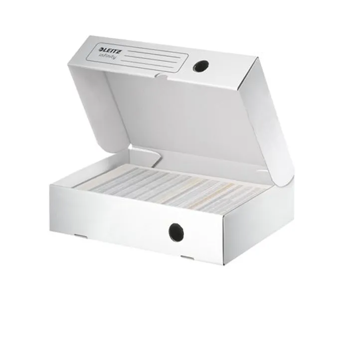 Hauptbild des Produkts Speciální horizontální archivační krabice Leitz Infinity 80 mm, Bílá