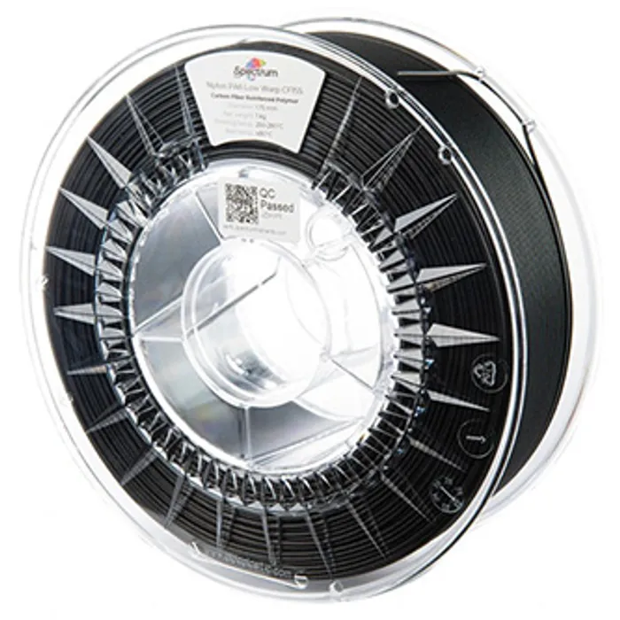 Hauptbild des Produkts Spectrum 3D filament, PA6 Low Warp CF15S, 1,75mm, 1000g, 80720, black