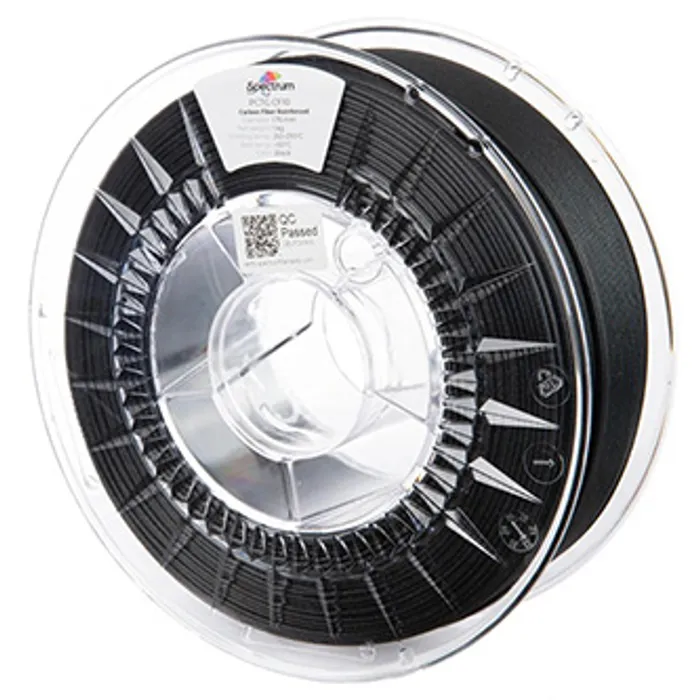 Hauptbild des Produkts Spectrum 3D filament, PCTG CF10, 1,75mm, 1000g, 80717, black