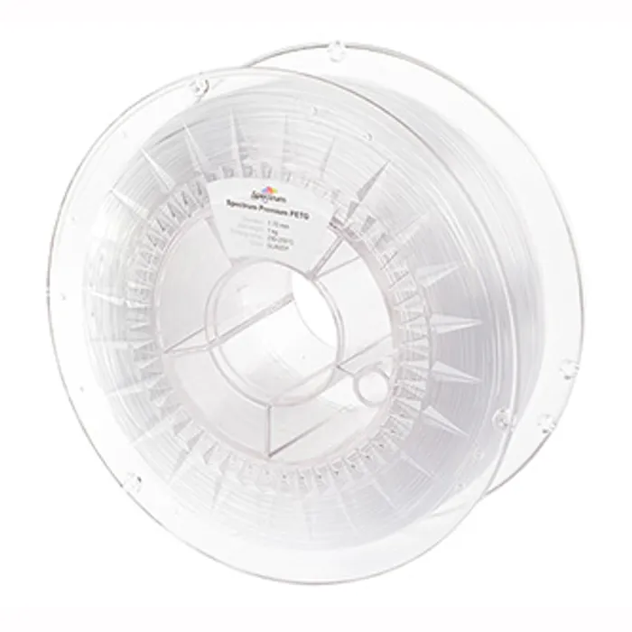 Hauptbild des Produkts Spectrum 3D filament, Premium PET-G, 1,75mm, 1000g, 80054, glassy