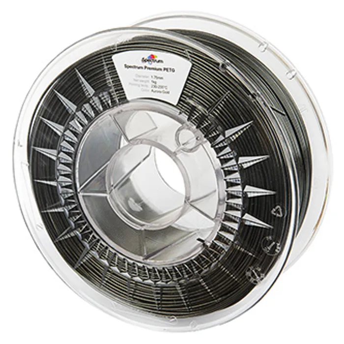 Hauptbild des Produkts Spectrum 3D filament, Premium PET-G Glitter, 1,75mm, 1000g, 80312, aurora gold