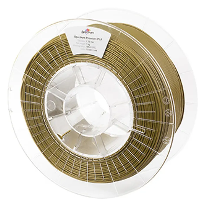 Hauptbild des Produkts Spectrum 3D filament, Premium PLA, 1,75mm, 1000g, 80005, golden line