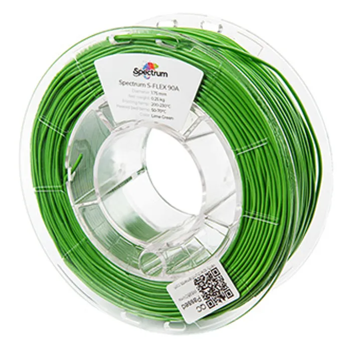 Hauptbild des Produkts Spectrum 3D filament, S-Flex 90A, 1,75mm, 250g, 80253, lime green