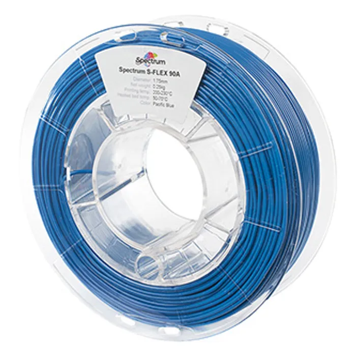 Hauptbild des Produkts Spectrum 3D filament, S-Flex 90A, 1,75mm, 250g, 80264, pacific blue