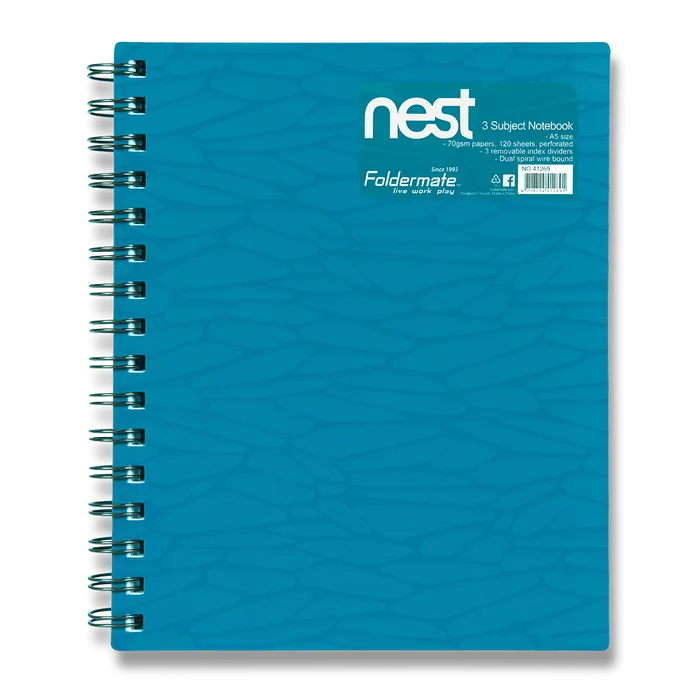 Hauptbild des Produkts Spirálový blok FolderMate Nest modrý