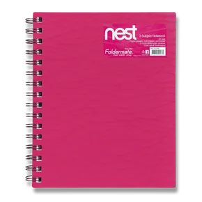 Spiralnotizbuch FolderMate Nest rosa