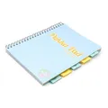 Spiralheft "Pastel project book", Mix, A4, liniert, 100 Blatt, PUKKA PAD 2012-PST