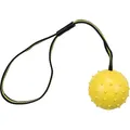 SPORTLICHER Ball hart auf Nylonband, Naturkautschuk 6 cm/35 cm