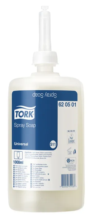 Hauptbild des Produkts Sprejové parfemované mýdlo TORK 1l S11 NEW [1 ks]
