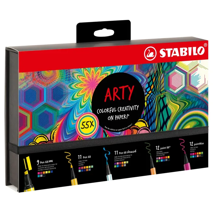 Hauptbild des Produkts STABILO „ARTY" 55 ks Kreatívní Set