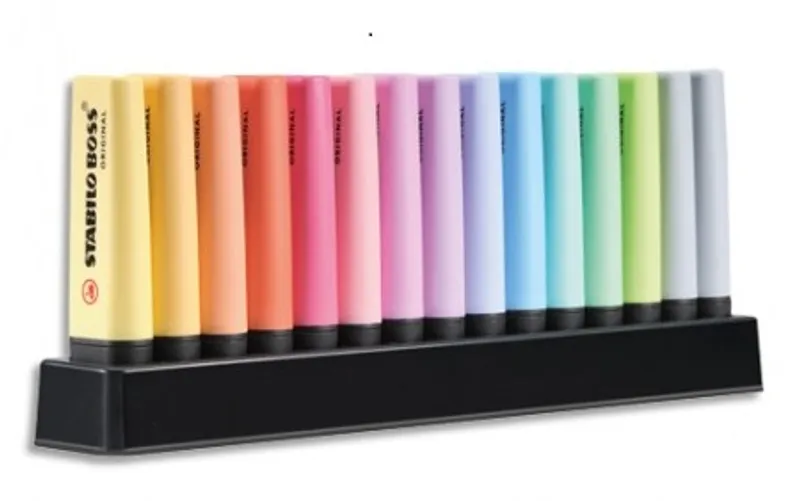 Hauptbild des Produkts STABILO BOSS zvýrazňovač ORIGINAL Pastel 15 ks Deskset