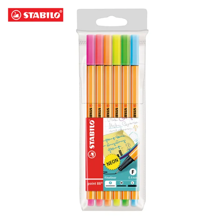 Hauptbild des Produkts STABILO point 88 6 ks Sada "Neon"