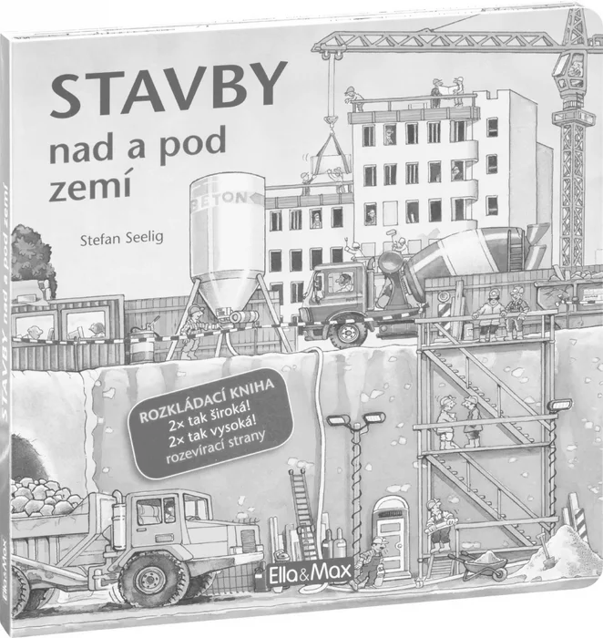 Hauptbild des Produkts STAVBY NAD A POD ZEMÍ – Velkoformátová rozkládací kniha