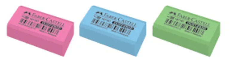 Hauptbild des Produkts Stěrací pryž Dust Free pastelové barvy Faber Castell 187161