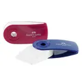 Weiteres Produktbild Radiergummihülle Mini rot / blau Faber Castell 182411