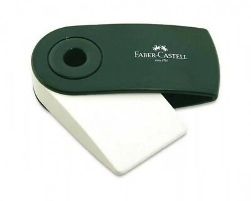 Hauptbild des Produkts Stěrací pryž Sleeve zelená Faber-Castell 182402