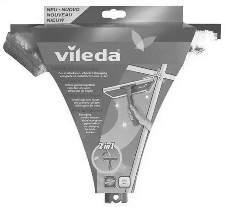 Hauptbild des Produkts Stěrka na okna s aktivním vláknem, VILEDA "2in1"