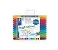 Pinselmarker „Brush Letter Duo“, Set, 12 Farben, 0,5-0,8/1,0-6,0 mm, doppelseitig, STAEDTL