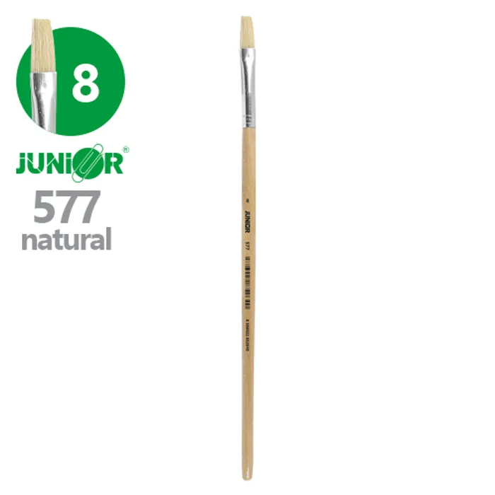 Hauptbild des Produkts Štětec plochý JUNIOR 577 Natural, č. 8