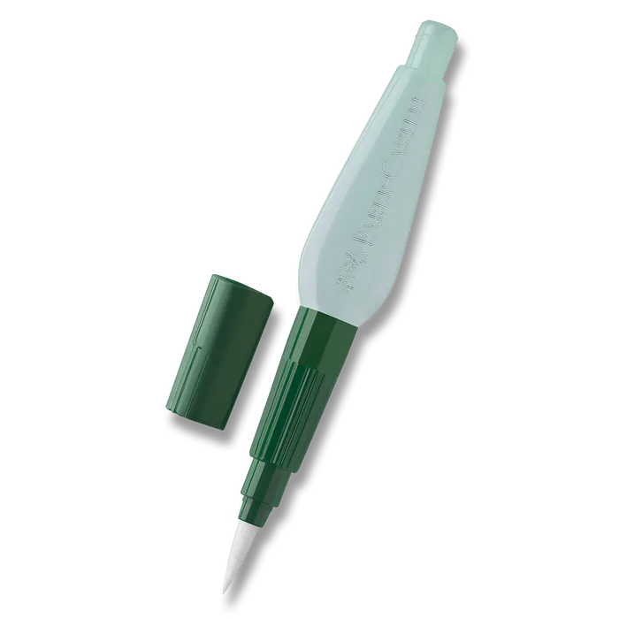 Hauptbild des Produkts Štěteček se zásobníkem na vodu, pap.krabička 10ks Faber Castell (185105)