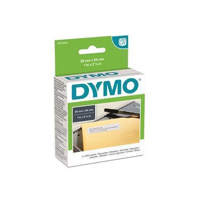 Hauptbild des Produkts Štítky pro LW štítkovač, 54x25 mm, 500 ks, DYMO