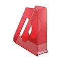 Esselte Europost SOLEA Zeitschriftenständer, transparent, Solea Rot