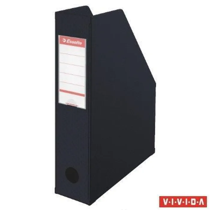 Hauptbild des Produkts Stojan na časopisy, skládací, Vivida černá, 70 mm, PVC/ karton, ESSELTE