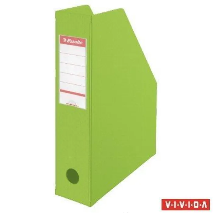 Hauptbild des Produkts Stojan na časopisy, skládací, Vivida zelená, 70 mm, PVC/ karton, ESSELTE