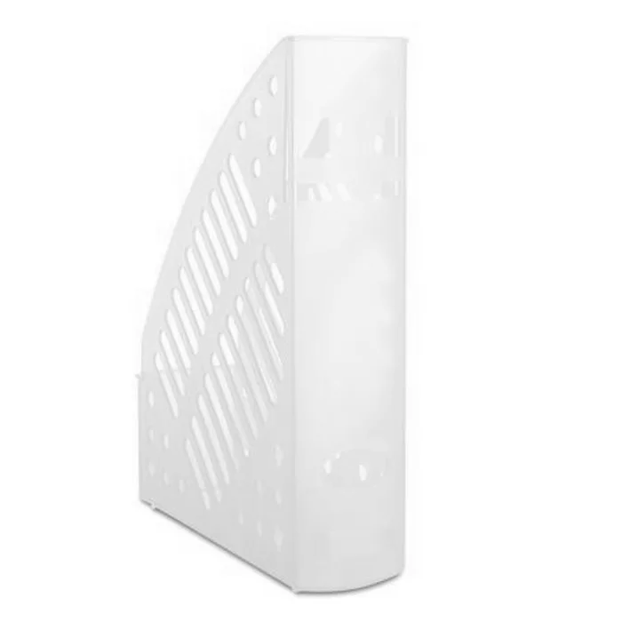 Hauptbild des Produkts Stojan na časopisy, transparentní, žlutý, plastový, 70 mm, DONAU
