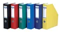Zeitschriftenständer, gelb, PP/Karton, 75 mm, DONAU