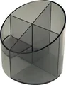 Weiteres Produktbild Schreibwarenständer, transparent grau, HELIT