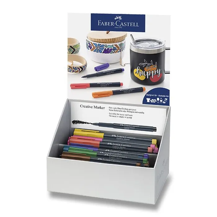 Hauptbild des Produkts Stojánek Popisovače Faber-Castell Creative 50 ks