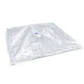 Papierkorb aus Metall faltbar weiß 50L [1 St.]
