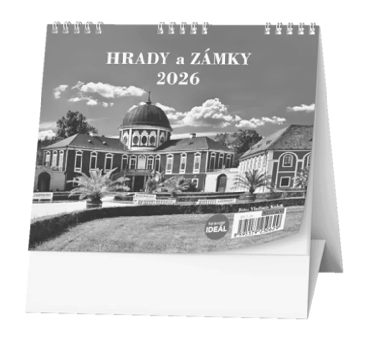 Hauptbild des Produkts Stolní kalendář - IDEÁL - Hrady a zámky