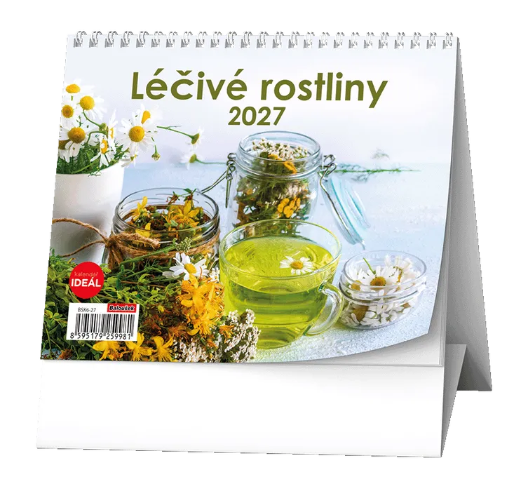 Hauptbild des Produkts Stolní kalendář - IDEÁL - Léčivé rostliny