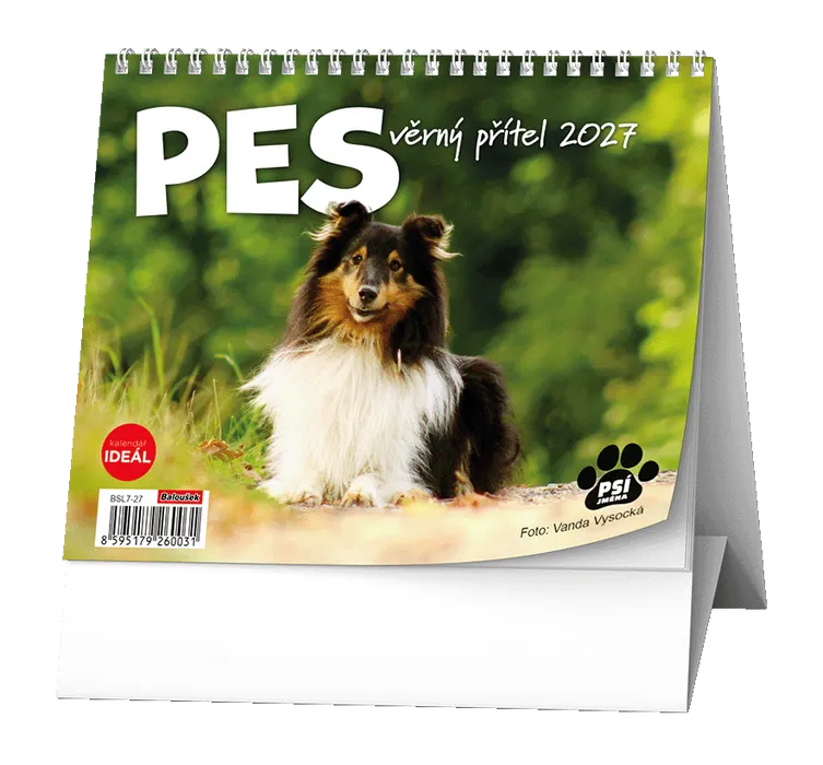 Hauptbild des Produkts Stolní kalendář - IDEÁL - Pes - věrný přítel /s psími jmény/