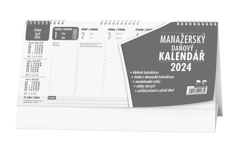 Hauptbild des Produkts Stolní kalendář - Manažerský kalendář