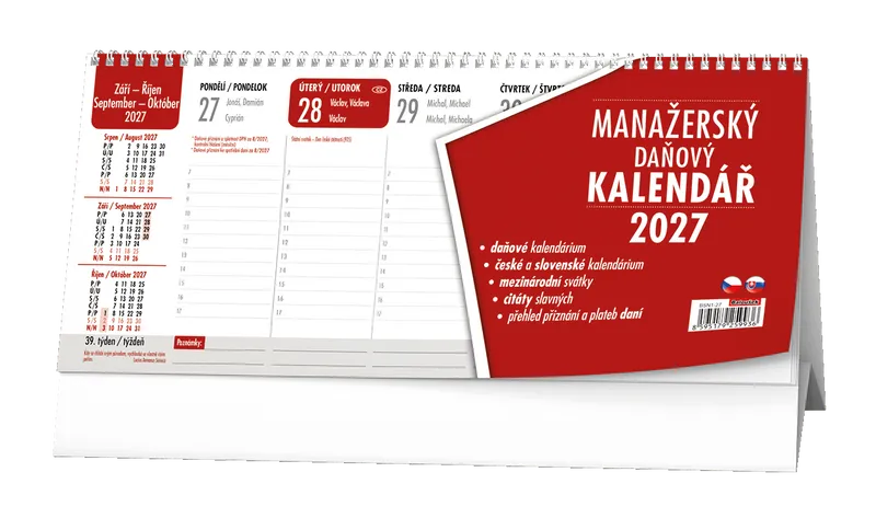 Hauptbild des Produkts Stolní kalendář - Manažerský kalendář