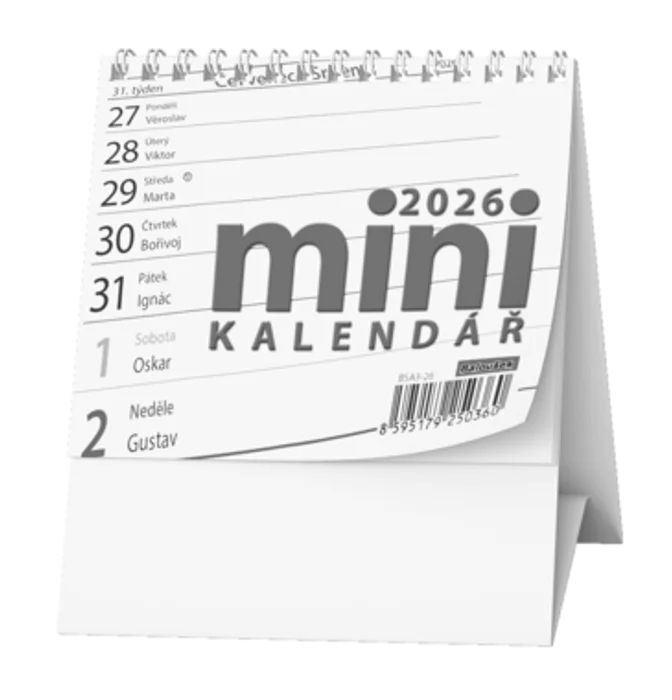 Hauptbild des Produkts Stolní kalendář - MINI kalendář