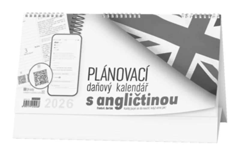 Hauptbild des Produkts Stolní kalendář - Plánovací daňový kalendář s angličtinou
