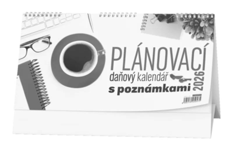 Hauptbild des Produkts Stolní kalendář - Plánovací daňový kalendář s poznámkami