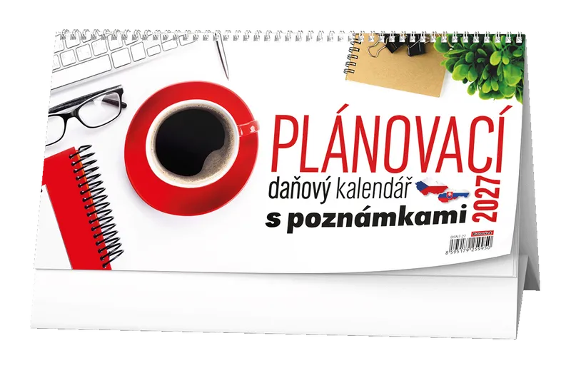 Hauptbild des Produkts Stolní kalendář - Plánovací daňový kalendář s poznámkami