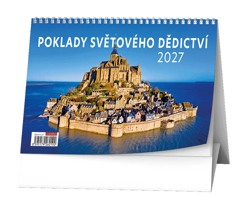 Hauptbild des Produkts Stolní kalendář - Poklady světového dědictví
