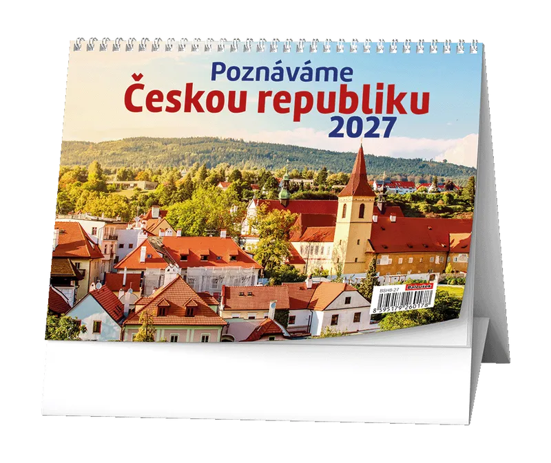 Hauptbild des Produkts Stolní kalendář - Poznáváme Českou republiku