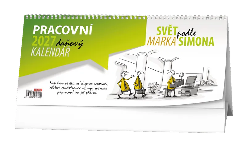 Hauptbild des Produkts Stolní kalendář - Pracovní daňový kalendář - Svět podle Marka Simona